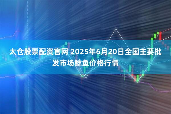 太仓股票配资官网 2025年6月20日全国主要批发市场鲶鱼价格行情